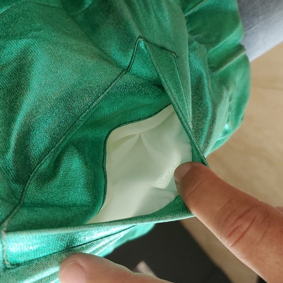 Marshall Rousso Metallic Green lined jacket - Picture 4 of 10